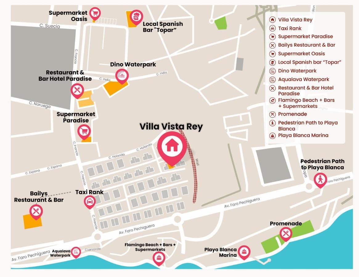Villa Vista Rey - 6 Bedroom - Heated Pool - Amazing Views - Pool Table - Vista Lobos - Playa Blanca 외부 사진