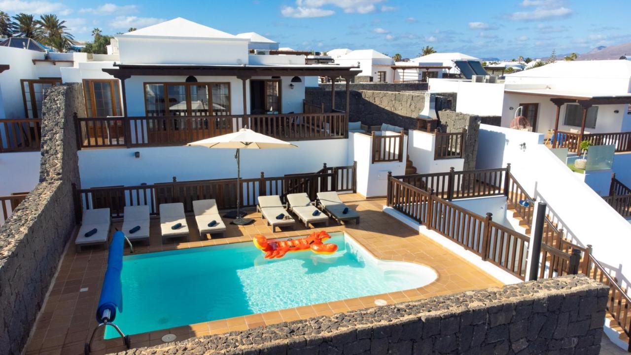 Villa Vista Rey - 6 Bedroom - Heated Pool - Amazing Views - Pool Table - Vista Lobos - Playa Blanca 외부 사진